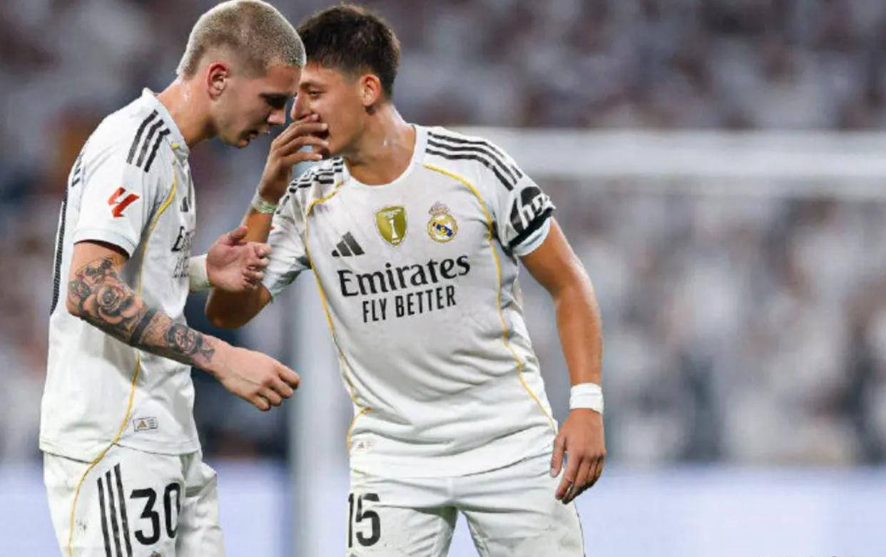 乏最后一传, 而皇马中场